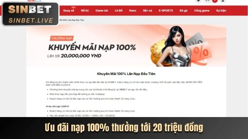 Nút đăng nhập trên trang 6789hit